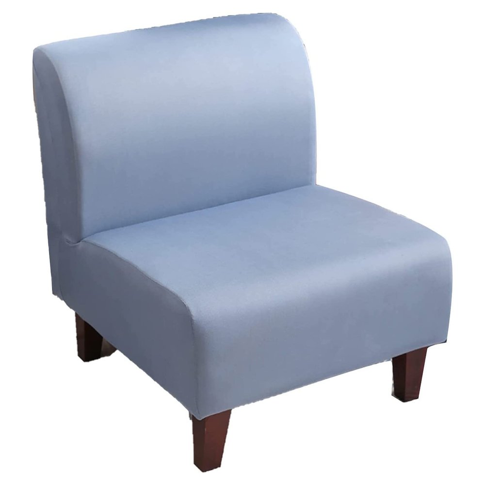 Mswborml H Stretch Armless Accent Chair Slipcover