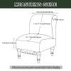 Mswborml H Stretch Armless Accent Chair Slipcover view 3