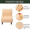 Mswborml H Stretch Armless Accent Chair Slipcover view 4