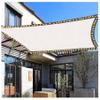Sun Shade Sail, Pergola Cover, Rectangular Outdoor Shade Net with LED String Lights, 18 x 50 m view 1