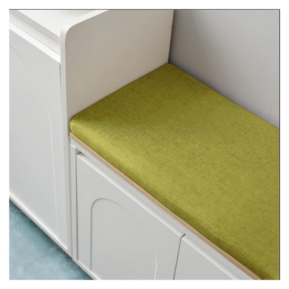 Yekuhe Indoor/Outdoor Bench Cushion, Green, 80 x 50 x 5 cm