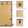 Ohio Dark Brown Plastic Frame for 77 x 96 cm Picture with Acrylic Glass view 2