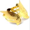 SKINPA 12-Piece Metal Butterfly Napkin Ring Set view 4
