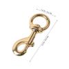 Yardwe 2-Piece Brass Flagpole Clips view 4