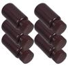 JECOMPRIS 6-Piece Refillable Plastic Sample Containers, 60 ml, with Screw Caps view 1