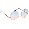 Gadpiparty 5-Piece Rimless Sunglasses, Funny Party Eyewear with Creative, Stylish Designs for Unforgettable Photos view 4