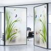 XQKXHZ Elegant Floral Decorative Static Cling Window Film, Privacy Frosted Film, 80 x 120 cm view 2
