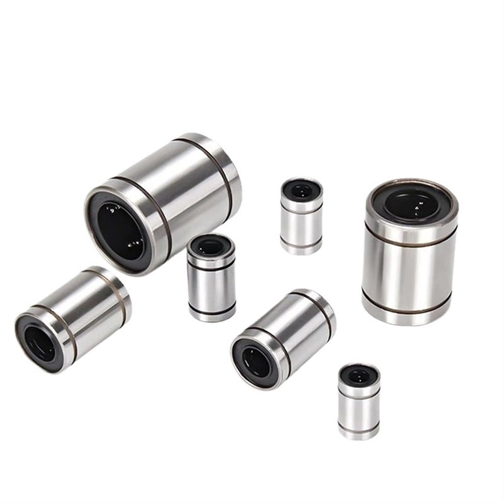 Deep Groove Ball Bearings, 4 pcs, LM4UU LM5UU LM6UU LM8UU LM10UU, ABEC-7, 4–10 mm (LM10UU 10×19×29)