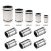 Deep Groove Ball Bearings, 4 pcs, LM4UU LM5UU LM6UU LM8UU LM10UU, ABEC-7, 4–10 mm (LM10UU 10×19×29) view 4