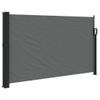 Homgoday Retractable Side Awning, Anthracite, 120 x 600 cm view 2