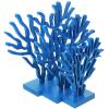BIUDECO Blue Wooden Coral Table Decorations, 3-Piece Mediterranean Set view 1
