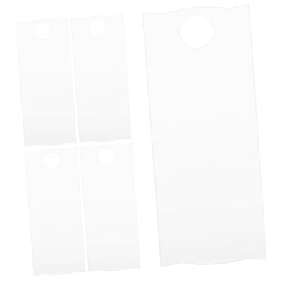 BCOATH 5-Pc. Acrylic Name Badge Blanks for Tumbler Cups