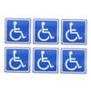 GLEAVI 18-Sheet Disabled Parking Sticker Set - Weatherproof, Durable, Easy to Apply, for Indoor and Outdoor Use view 3