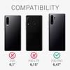TUOLISG Phone Case for Huawei P30 Pro, PU Leather Flip Wallet Case with Card Slots and Stand Function, Diamond Butterfly view 2