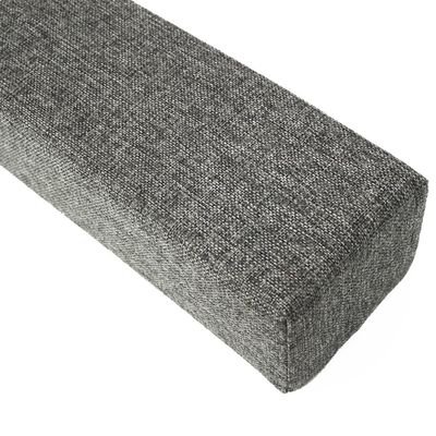 ELYSYSRL Mattress Gap Filler Headboard Cushion, Gray, 180 x 20 x 20 cm