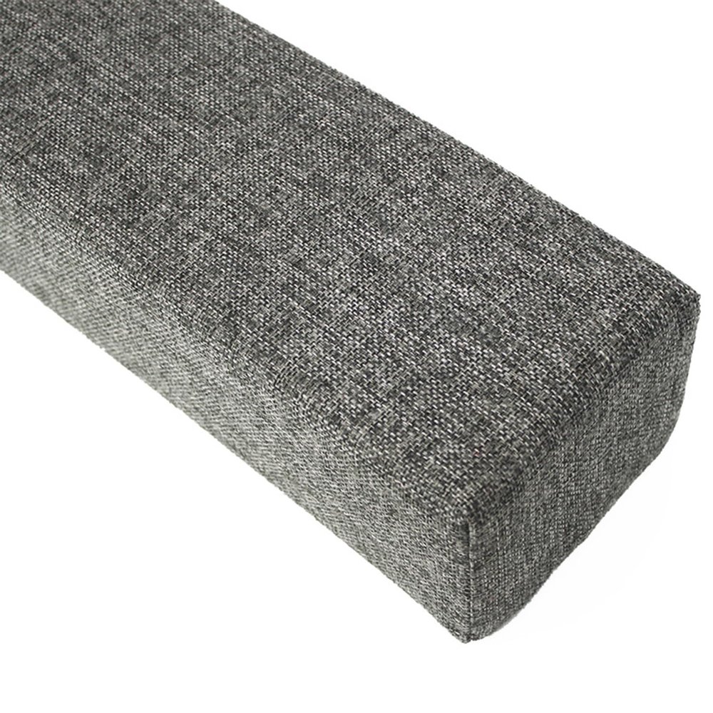 ELYSYSRL Mattress Gap Filler Headboard Cushion, Gray, 180 x 20 x 20 cm