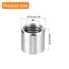 QUARKZMAN 20-Piece Round Weld Nuts, M8 x 10 x 10 mm, 304 Stainless Steel view 2