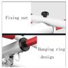 OLSKFUH Pull-Up Bar with Non-Slip Cotton Grip, Upper-Body Training Bar (White/Black) view 3