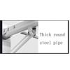 OLSKFUH Pull-Up Bar with Non-Slip Cotton Grip, Upper-Body Training Bar (White/Black) view 4