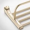 Light Gold Wall-Mounted Folding Double Towel Rack view 3