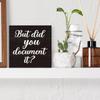 Feehiget Just Breathe Wooden Sign, Desk Decor for Home and Office, 12.7 x 12.7 cm view 3