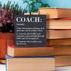 Feehiget Just Breathe Wooden Sign, Desk Decor for Home and Office, 12.7 x 12.7 cm view 4