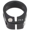 ANKROYU Bicycle Seatpost Clamp, Aluminum Alloy Quick-Release Collar, 28.6 mm, Black view 1