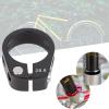 ANKROYU Bicycle Seatpost Clamp, Aluminum Alloy Quick-Release Collar, 28.6 mm, Black view 4