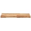 vidaXL Bathroom Vanity Top with Oil Finish 120x40x4 cm Solid Acacia Wood view 3