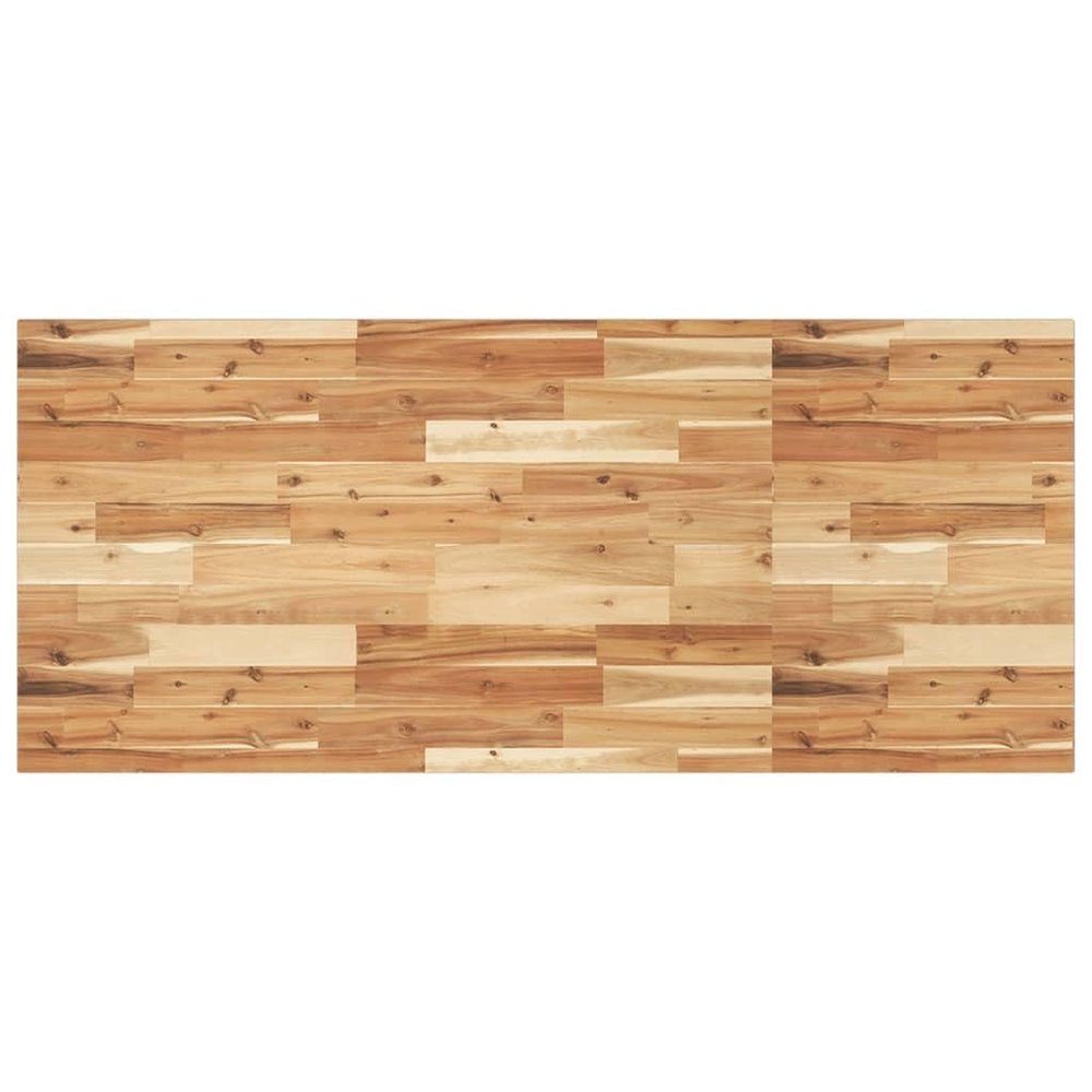 vidaXL Bathroom Vanity Top, Oil-Finished, 140 x 60 x 2 cm, Solid Acacia Wood
