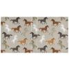 3-Ring Binder with Horse Pattern, 3.8 cm, Clipboard Pockets, School and Office Binder, 1 Piece view 2