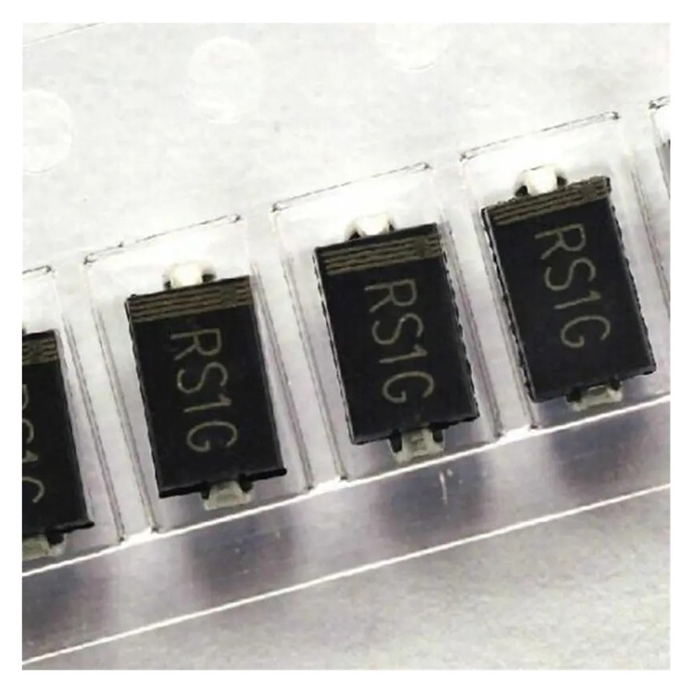 VWWJCCRO 100-Pack FR104 RS1G 1A 400V SMA DO-214AC FRD Diodes