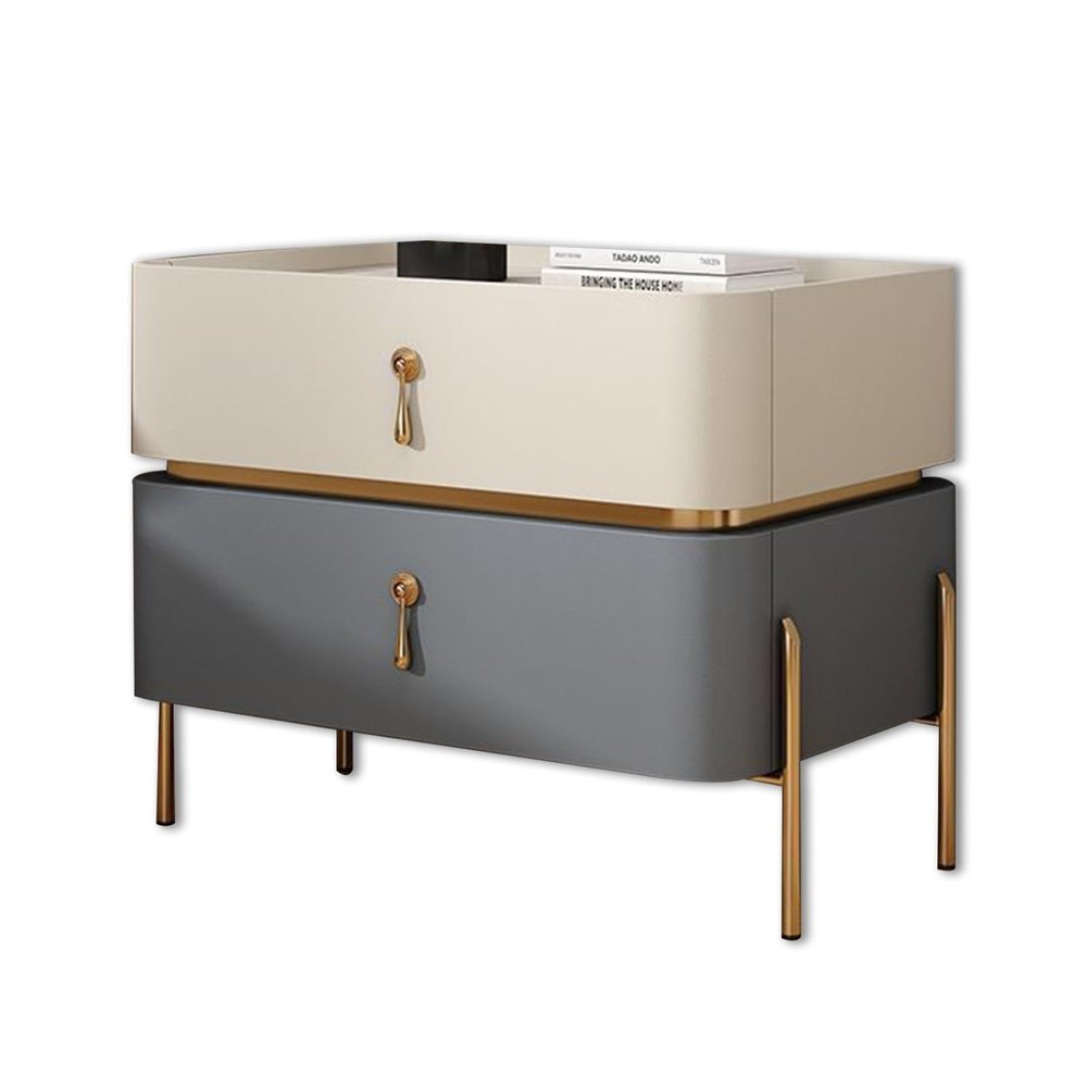 2-Piece Nightstand Set with Drawers