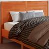 Bulliing Solid Pine Wood Headboard, Wax Brown, 150 cm view 1