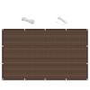 Brown Balcony Privacy Screen, 1.15 x 2 m view 1