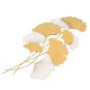 110 x 55 cm Handmade Metal Ginkgo Leaf Wall Sculpture view 1