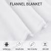 MUNOOR Yorkshire Terrier Throw Blanket, 150 x 200 cm, Soft Flannel, 3D Animal and Sunflower Design view 3