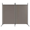 2-Panel Outdoor Weather-Resistant Blackout Room Divider, Anthracite, 175 x 180 cm view 3