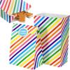 KINDOYO 10-Pack Paper Gift Bags with Thank You Stickers view 1