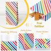 KINDOYO 10-Pack Paper Gift Bags with Thank You Stickers view 3