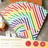 KINDOYO 10-Pack Paper Gift Bags with Thank You Stickers view 4