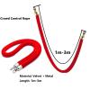 Velvet Queue Barrier Rope, Economy Foam Core, 1–3 m, L view 4