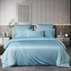 Luowei Bamboo Bedding Set 200 x 220 cm, Cooling & Breathable, Blue, Lyocell view 2