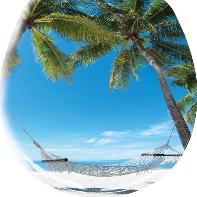 Kleine Wolke BAHAMAS Toilet Seat, Duroplast, Soft-Close and Easy Clean