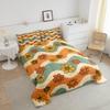 Homemissing 70s/80s Retro Flower Comforter, 155 x 220 cm, 4-Season, 2-Piece view 3