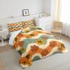 Homemissing 70s/80s Retro Flower Comforter, 155 x 220 cm, 4-Season, 2-Piece view 4
