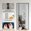 Magnetic DIY Screen Door Kit, Side-Opening, Black, 155 x 265 cm view 3