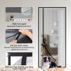 Magnetic DIY Screen Door Kit, Side-Opening, Black, 155 x 265 cm view 4