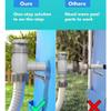 Yominerr Pool Hose Adapter, Pool Hose Holder and Plunger Valve, Pool Replacement Parts for Above-Ground Pools, A view 2