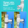 Yominerr Pool Hose Adapter, Pool Hose Holder and Plunger Valve, Pool Replacement Parts for Above-Ground Pools, A view 4